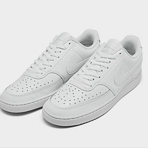 New Nike Court Vision Low Triple White CD 5463-100 Men’s Casual Shoes Me…